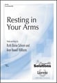 Resting in Your Arms SAB choral sheet music cover